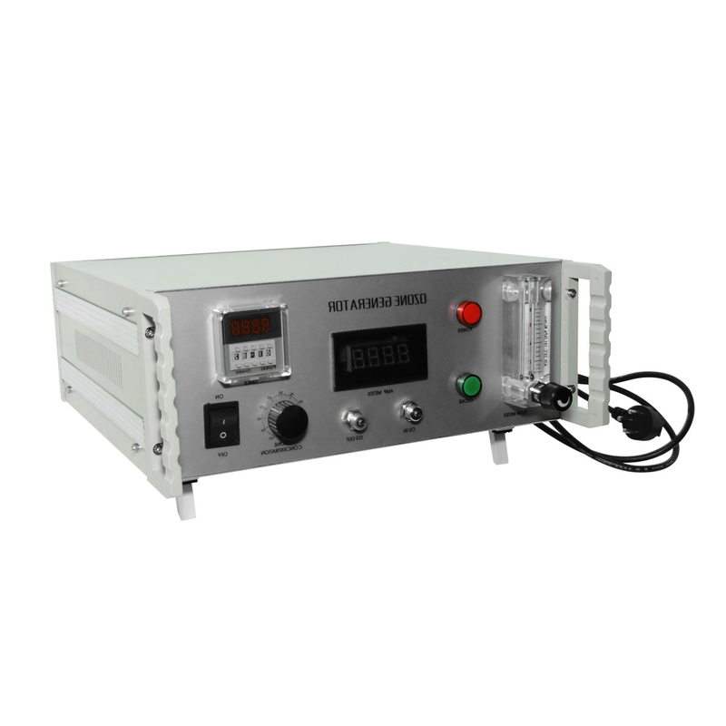 Professional laboratory dedicated ozone generator with flow meter